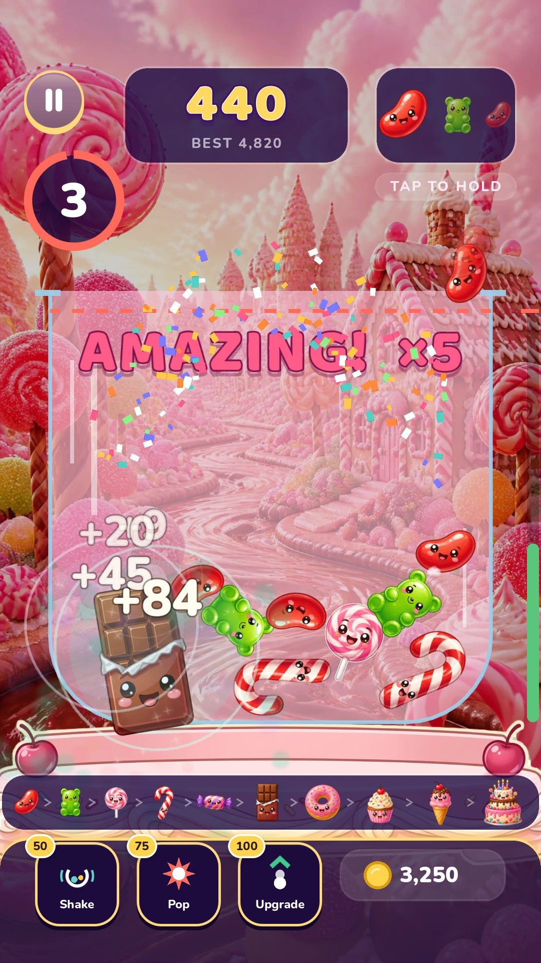 Sweets world painted preview